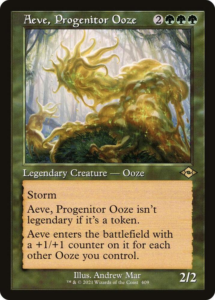 Aeve Progenitor Ooze Retro Frame 409/303 (Modern Horizons 2)  - Foil | Good Games Modbury