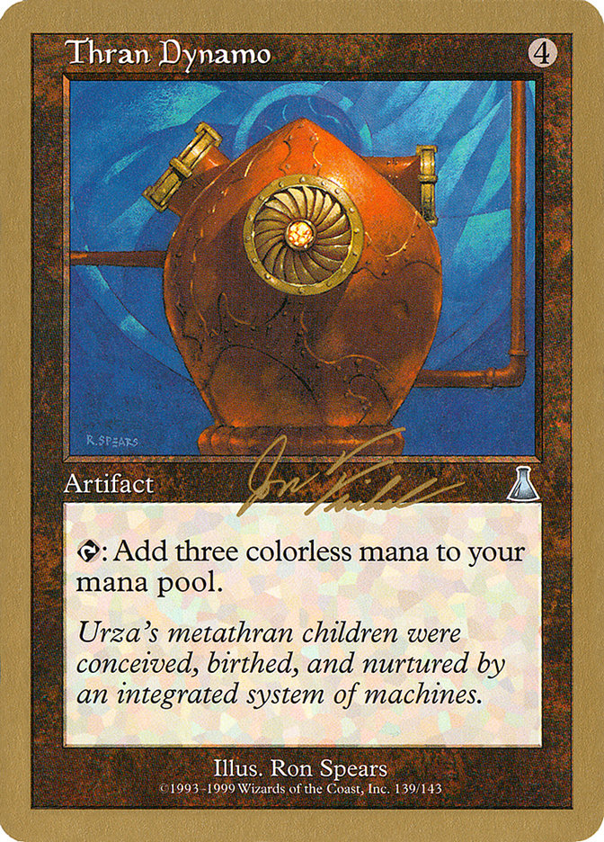 Thran Dynamo (Jon Finkel) [World Championship Decks 2000] | Good Games Modbury