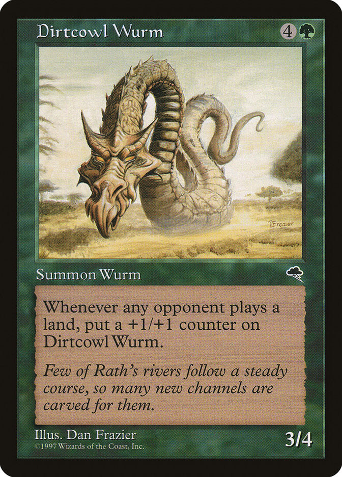 Dirtcowl Wurm 221/350 (Tempest)  | Good Games Modbury