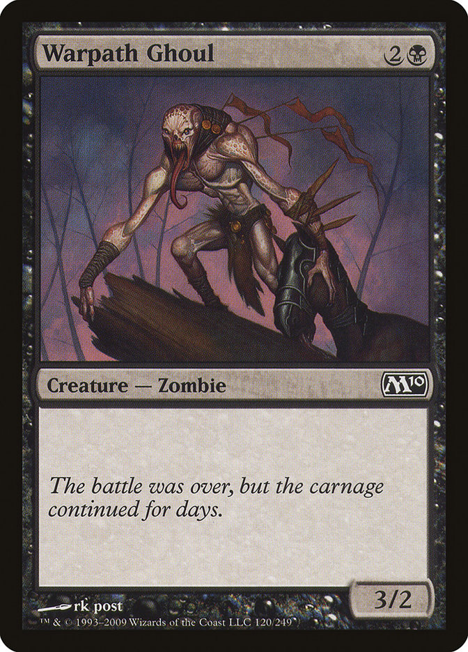 Warpath Ghoul [Magic 2010] | Good Games Modbury