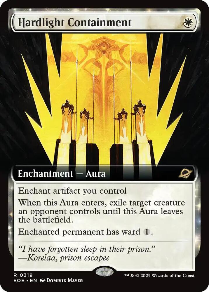 Hardlight Containment  319/276 (Edge of Eternities)  - Extended Art | Good Games Modbury