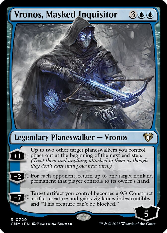 Vronos, Masked Inquisitor 729/451 (Commander Masters)  | Good Games Modbury