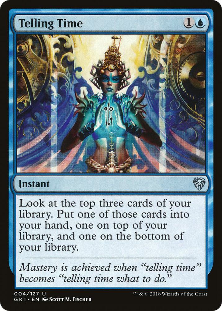 Telling Time 4/127 (Guilds of Ravnica: Guild Kits)  | Good Games Modbury