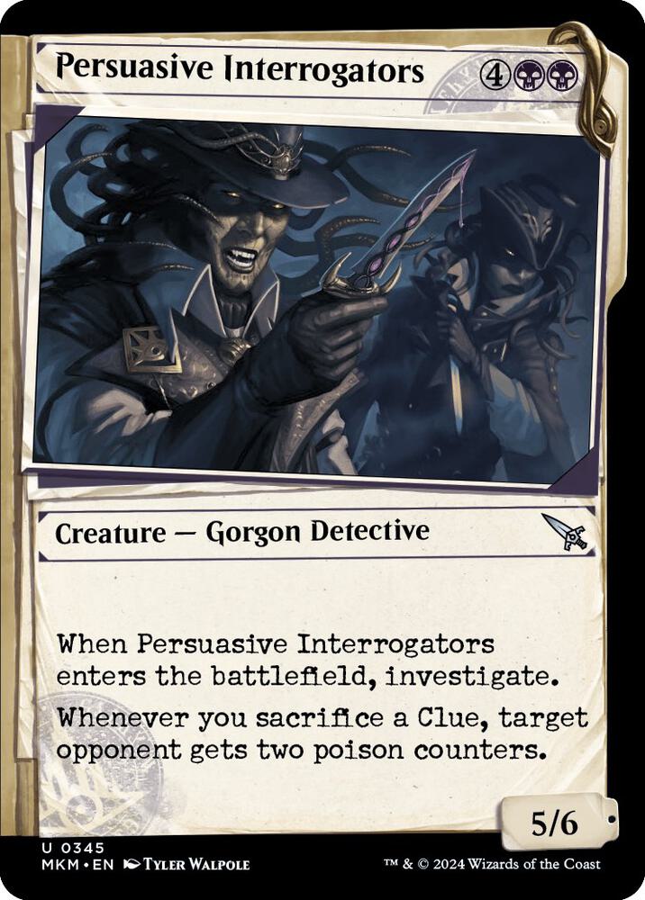 Persuasive Interrogators 345/286 (Murders at Karlov Manor)  - Showcase Foil | Good Games Modbury