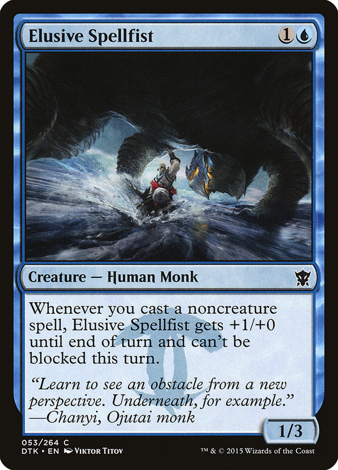 Elusive Spellfist [Dragons of Tarkir] | Good Games Modbury