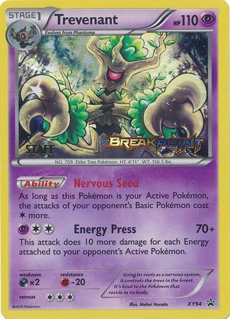 Trevenant (XY94) (Staff) [XY: Black Star Promos] | Good Games Modbury