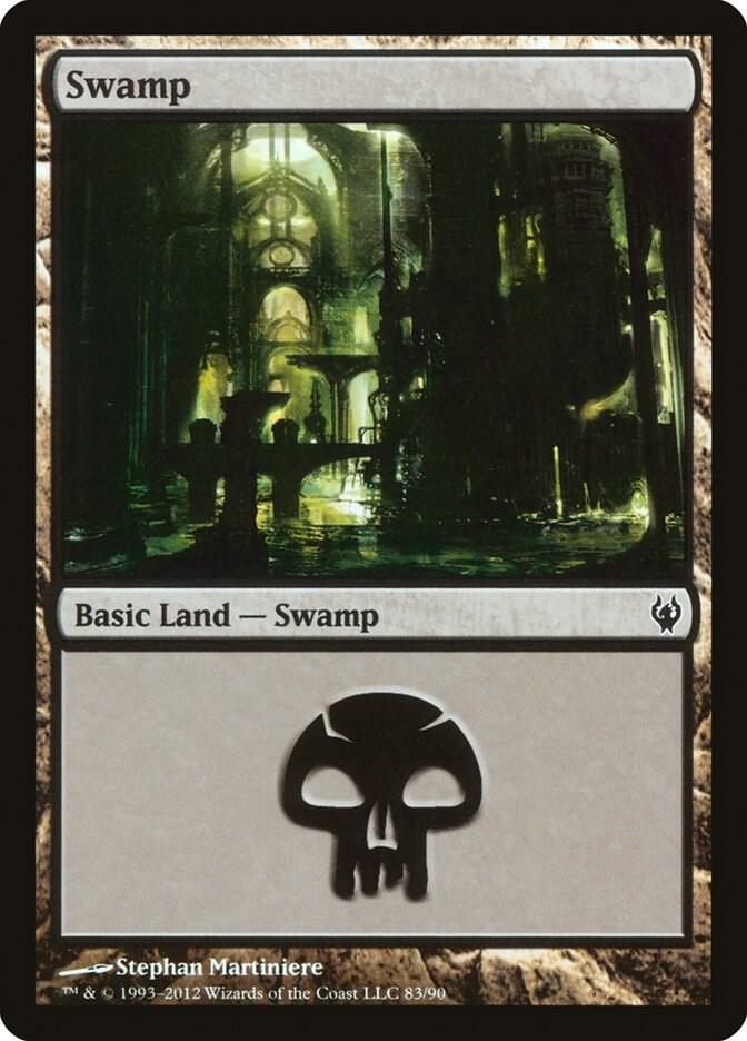 Swamp 83 83/90 (Duel Decks: Izzet vs. Golgari)  | Good Games Modbury