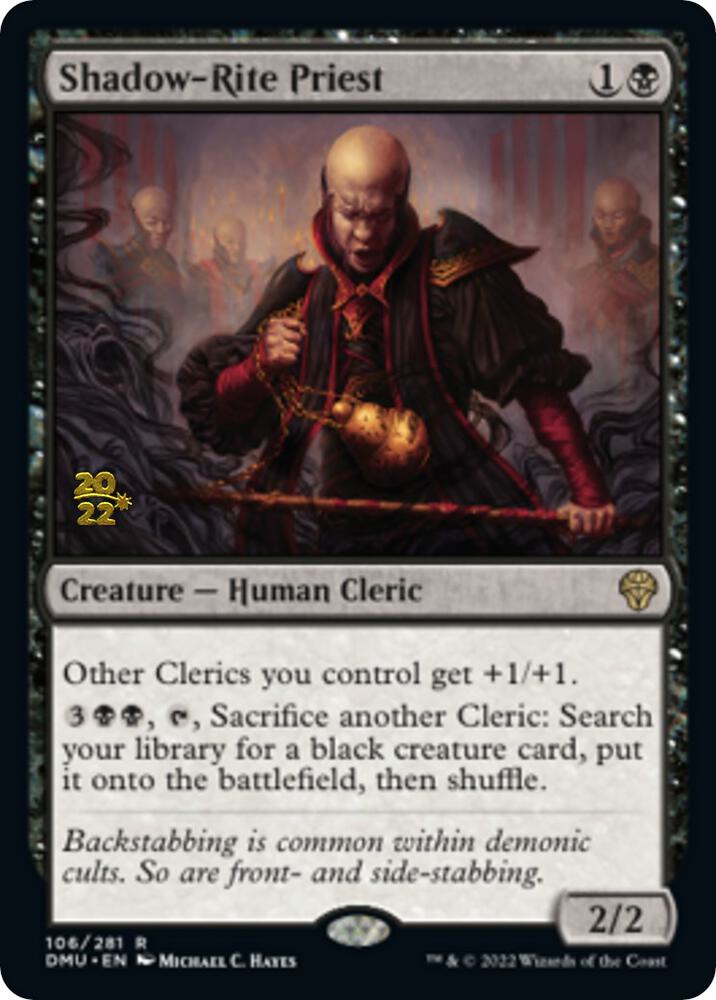 Shadow Rite Priest 106s/161 (Prerelease Cards)  - Foil | Good Games Modbury
