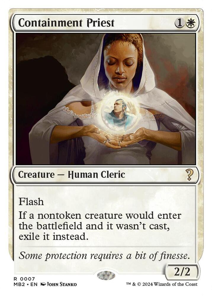 Containment Priest 7/390 (Mystery Booster 2)  | Good Games Modbury