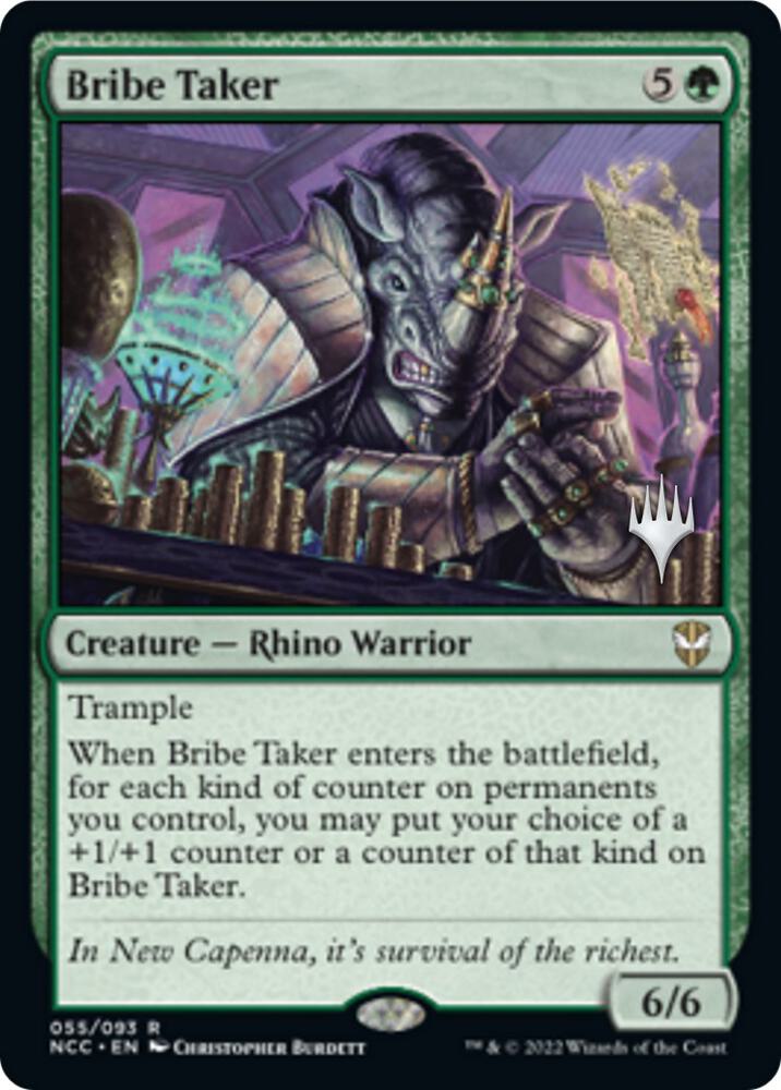 Bribe Taker 55p/76 (Promo Pack: Streets of New Capenna)  - Foil | Good Games Modbury