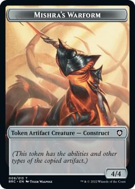 Mishras Warform Inkling Double sided Token 9 // 7 (Commander: The Brothers' War)  | Good Games Modbury