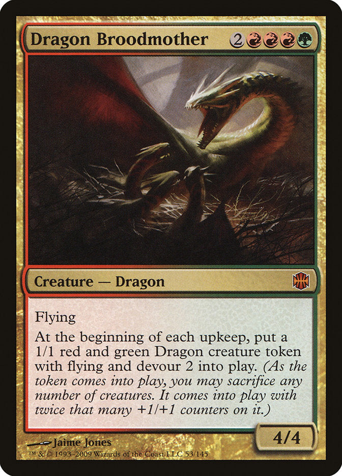 Dragon Broodmother 53/145 (Alara Reborn)  - Foil | Good Games Modbury