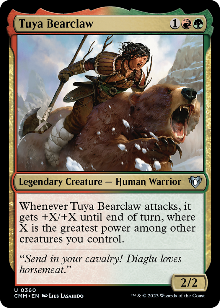 Tuya Bearclaw [Commander Masters] | Good Games Modbury