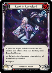 Revel in Runeblood [EVR106] (Everfest)  1st Edition Normal | Good Games Modbury