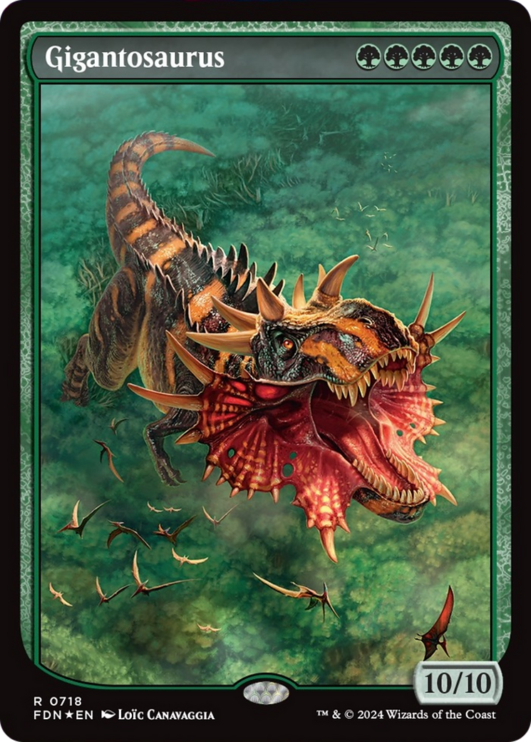 Gigantosaurus (Full Art) [Foundations] | Good Games Modbury