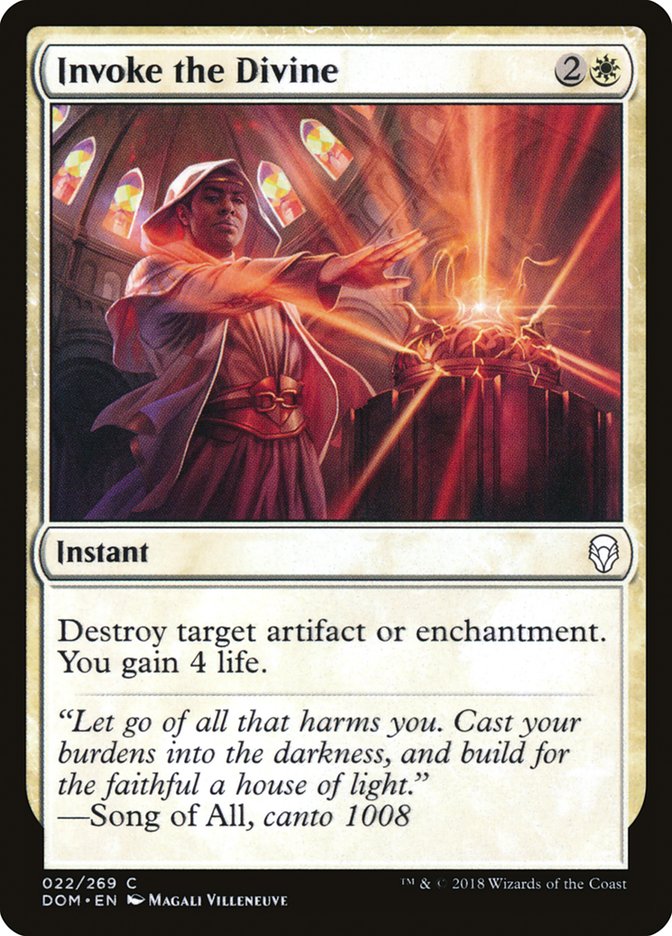 Invoke the Divine [Dominaria] | Good Games Modbury