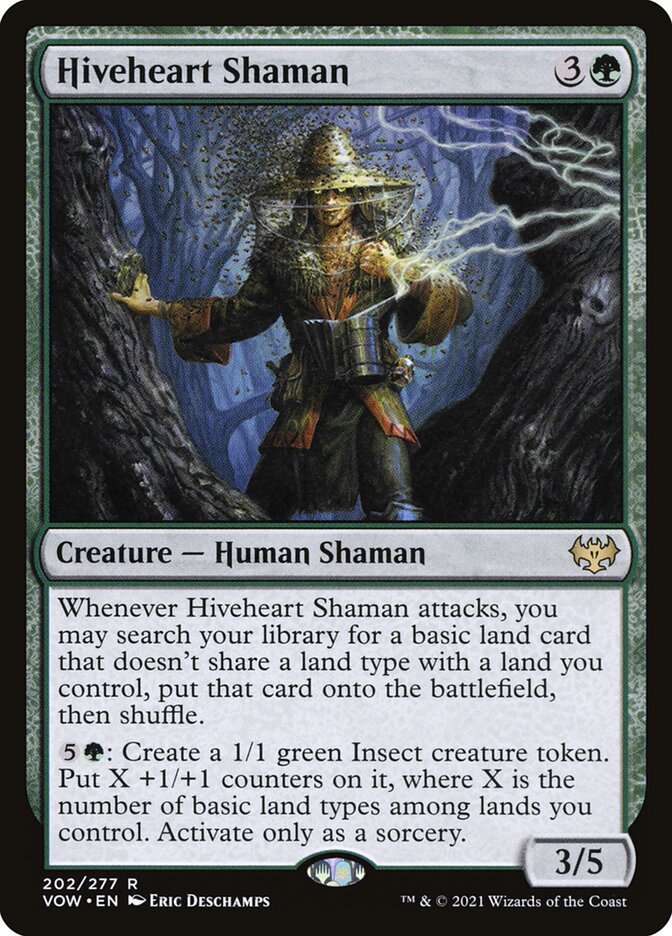 Hiveheart Shaman 202/277 (Innistrad: Crimson Vow)  - Foil | Good Games Modbury