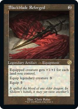 Blackblade Reforged 6 (The Brothers' War: Retro Frame Artifacts)  - Foil | Good Games Modbury
