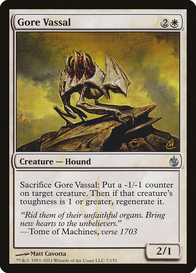 Gore Vassal 7/155 (Mirrodin Besieged)  - Foil | Good Games Modbury