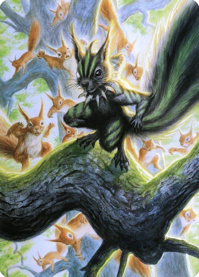 Chatterfang Squirrel General Art Card 67 81 67 (Art Series: Modern Horizons 2)  | Good Games Modbury