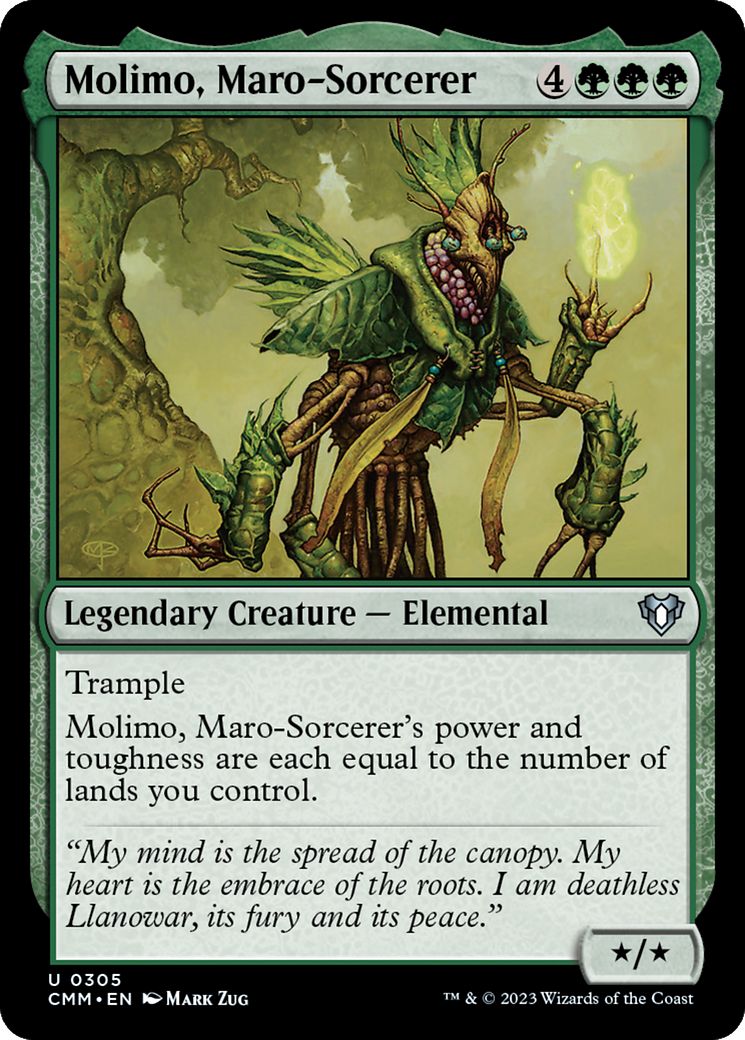 Molimo, Maro-Sorcerer [Commander Masters] | Good Games Modbury