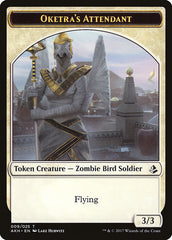 Oketra's Attendant // Beast Double-Sided Token [Amonkhet Tokens] | Good Games Modbury