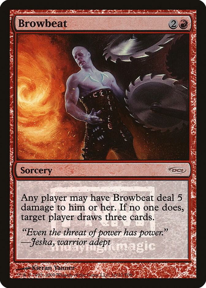 Browbeat 10/12 (FNM Promos)  - Foil | Good Games Modbury