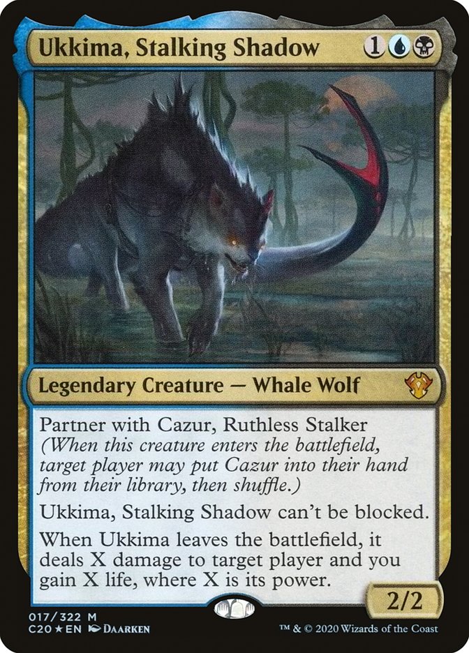 Ukkima, Stalking Shadow [Commander 2020] | Good Games Modbury