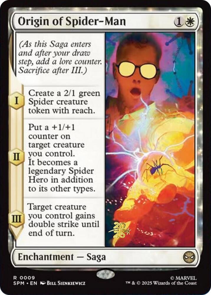 Origin of Spider Man 9s/73 (Prerelease Cards)  - Foil | Good Games Modbury