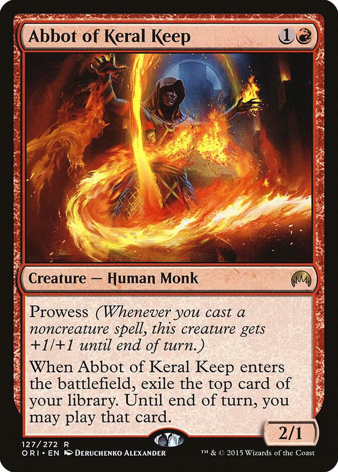 Abbot of Keral Keep 127/272 (Magic Origins)  | Good Games Modbury