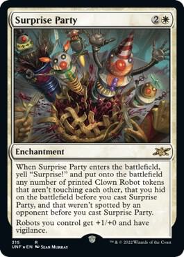 Surprise Party Galaxy Foil 315/244 (Unfinity)  - Foil | Good Games Modbury