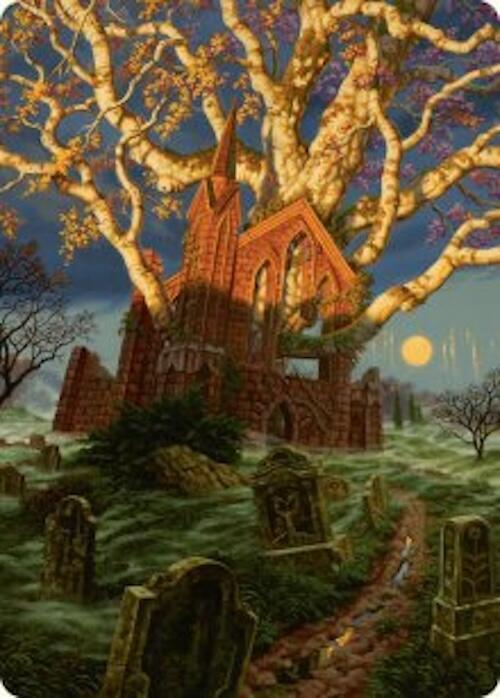 Abundant Growth Art Card 13 (Art Series: Innistrad Remastered)  | Good Games Modbury