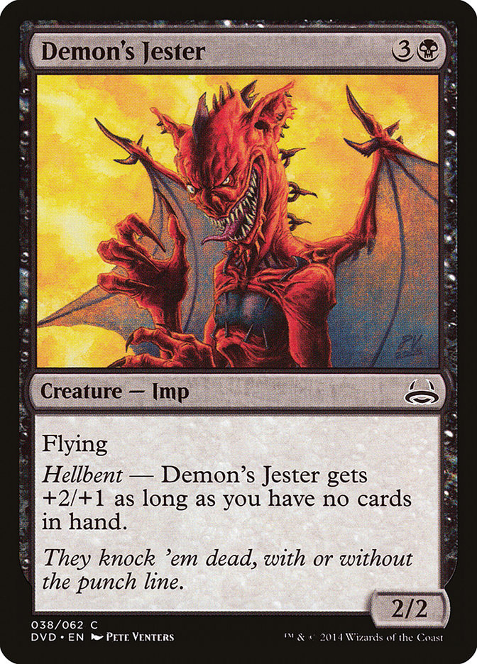 Demon's Jester (Divine vs. Demonic) [Duel Decks Anthology] | Good Games Modbury