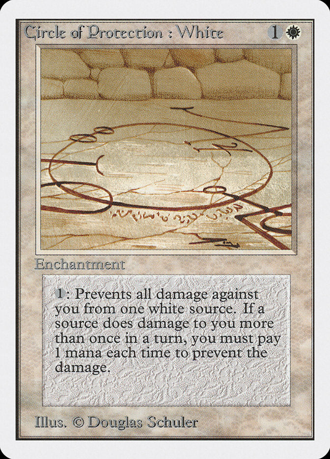 Circle of Protection: White [Unlimited Edition] | Good Games Modbury