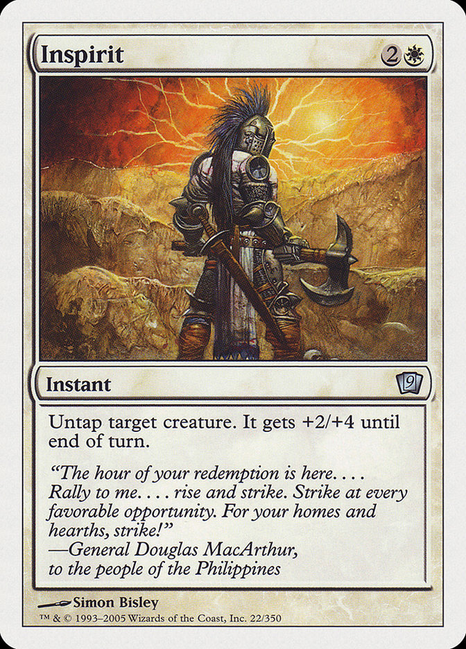 Inspirit 22/350 (9th Edition)  | Good Games Modbury
