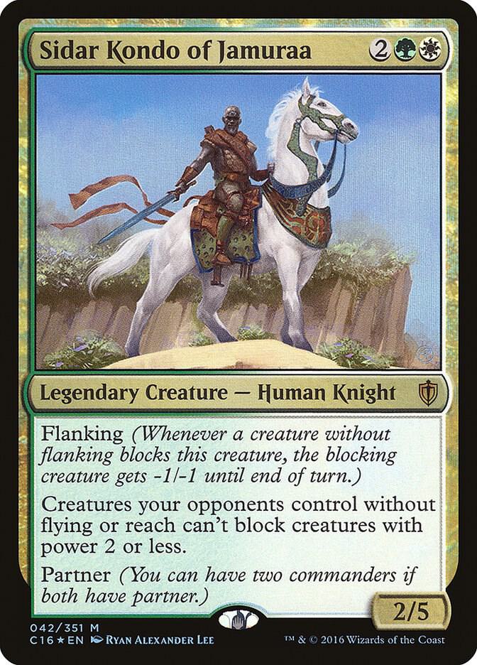 Sidar Kondo of Jamuraa 42/351 (Commander 2016)  - Foil | Good Games Modbury