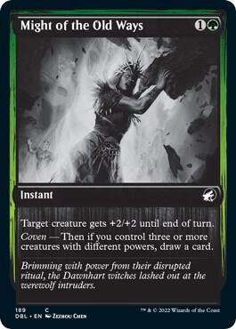 Might of the Old Ways 189/534 (Innistrad: Double Feature)  | Good Games Modbury