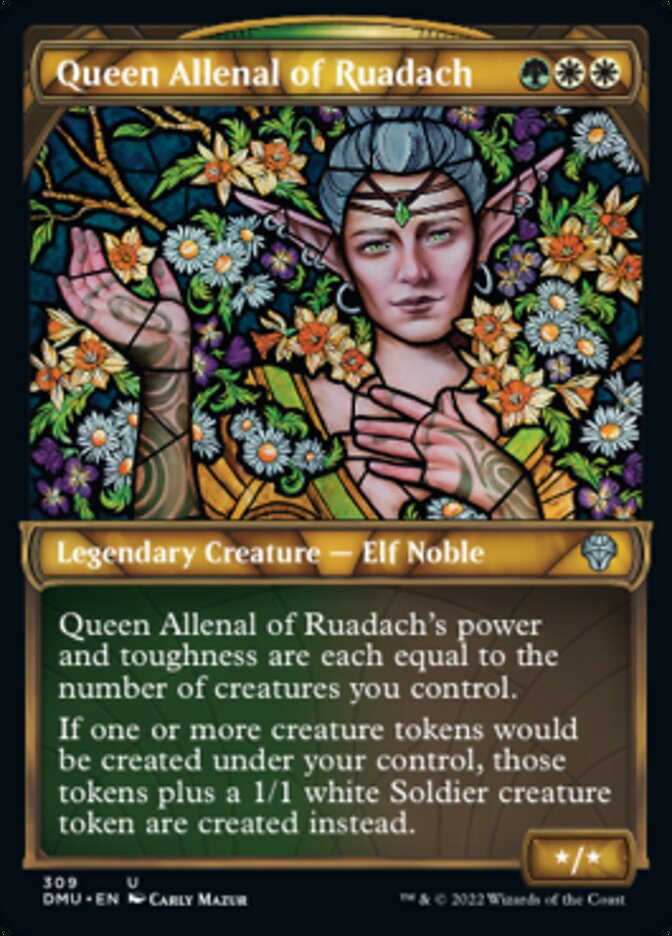 Queen Allenal of Ruadach (Showcase) [Dominaria United] | Good Games Modbury