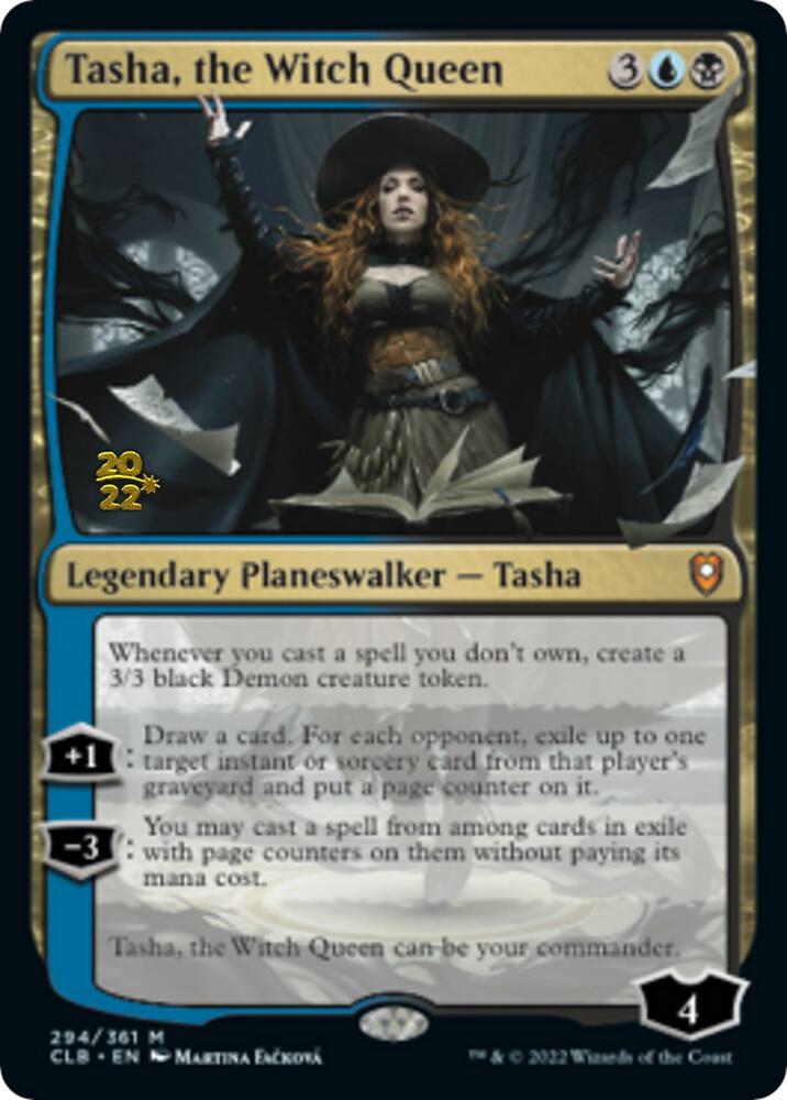 Tasha the Witch Queen 294s/108 (Prerelease Cards)  - Foil | Good Games Modbury