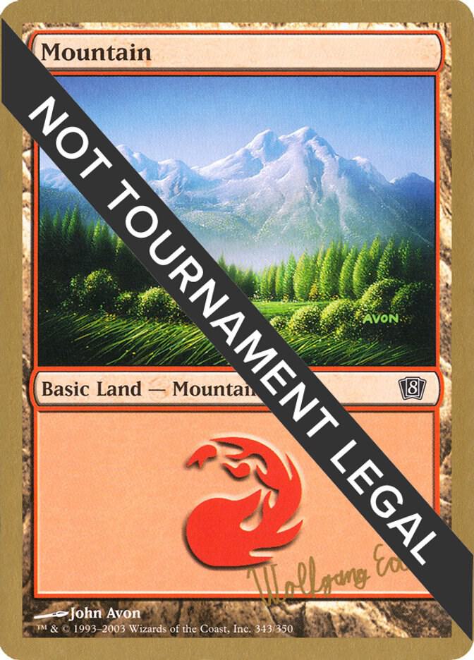 Mountain 343 2003 Wolfgang Eder 8ED we343/142 (World Championship Decks)  | Good Games Modbury