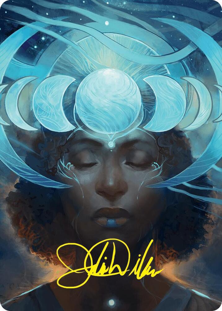 Lunar Insight Art Card 31 54 Gold Stamped Signature 31 (Art Series: Foundations)  | Good Games Modbury