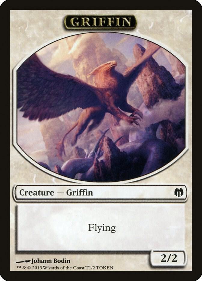 Griffin Token T1 (Duel Decks: Heroes vs. Monsters)  | Good Games Modbury