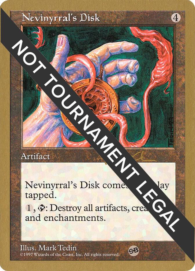 Nevinyrrals Disk 1997 Paul McCabe 5ED SB pm391sb/131 (World Championship Decks)  | Good Games Modbury