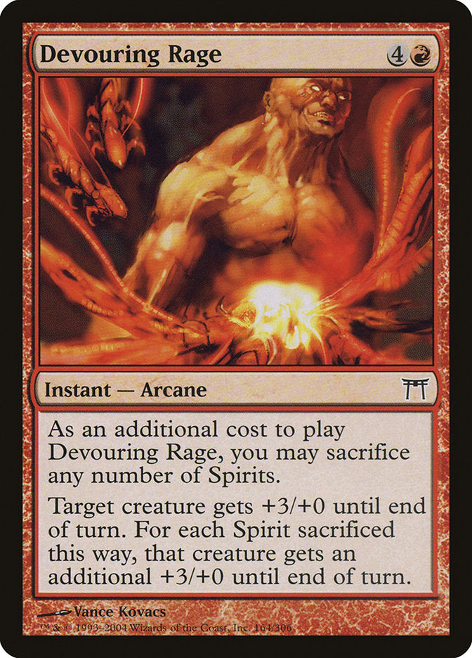 Devouring Rage 164/306 (Champions of Kamigawa)  | Good Games Modbury
