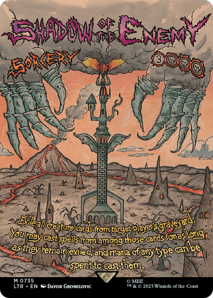 Shadow of the Enemy (Borderless Poster) [The Lord of the Rings: Tales of Middle-Earth] | Good Games Modbury