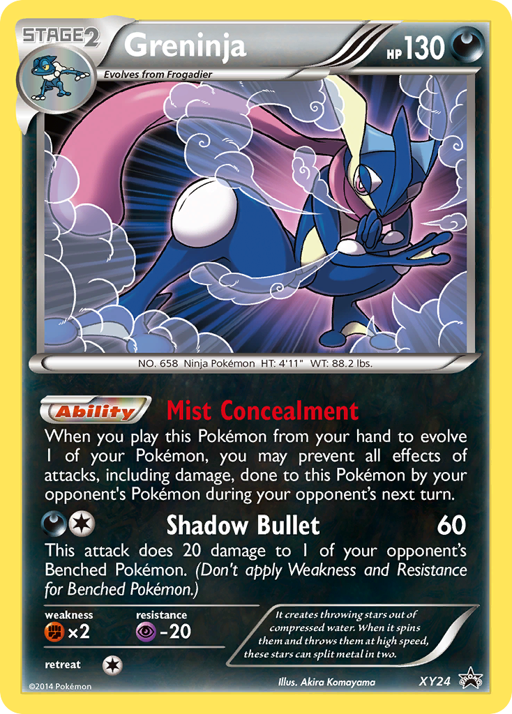 Greninja (XY24) [XY: Black Star Promos] | Good Games Modbury