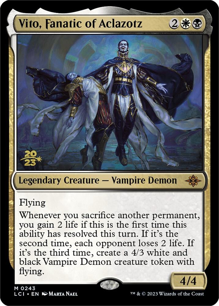 Vito Fanatic of Aclazotz 243s/138 (Prerelease Cards)  - Foil | Good Games Modbury
