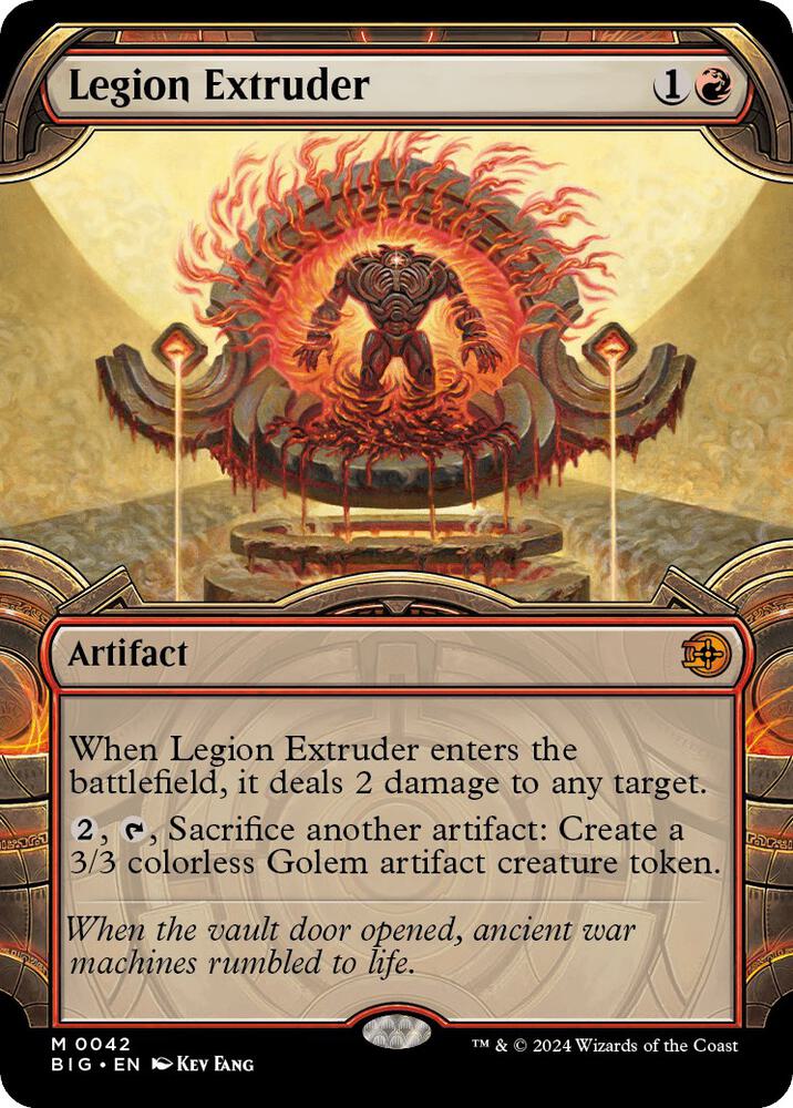 Legion Extruder 42/30 (Outlaws of Thunder Junction: The Big Score)  - Showcase Foil | Good Games Modbury