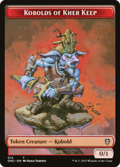 Kobolds of Kher Keep // Dragon Double-Sided Token [Phyrexia: All Will Be One Commander Tokens] | Good Games Modbury