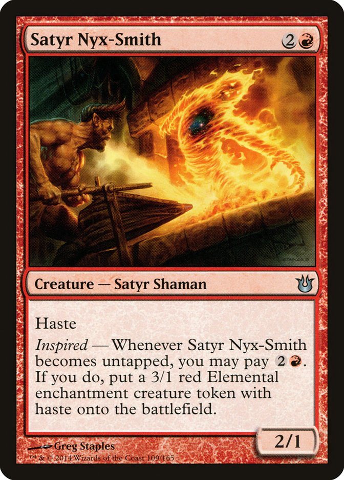 Satyr Nyx-Smith 109/165 (Born of the Gods)  | Good Games Modbury